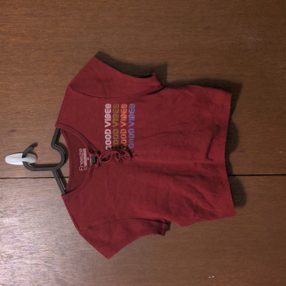Good vibes crop top